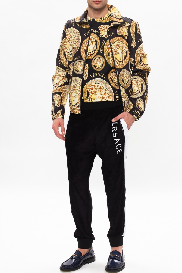 Velour versace outlet tracksuit